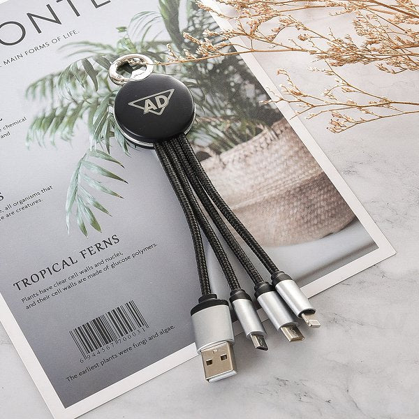 三合一USB數據線集線器