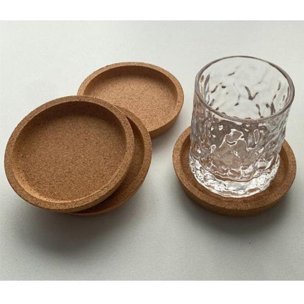 軟木凹槽杯墊