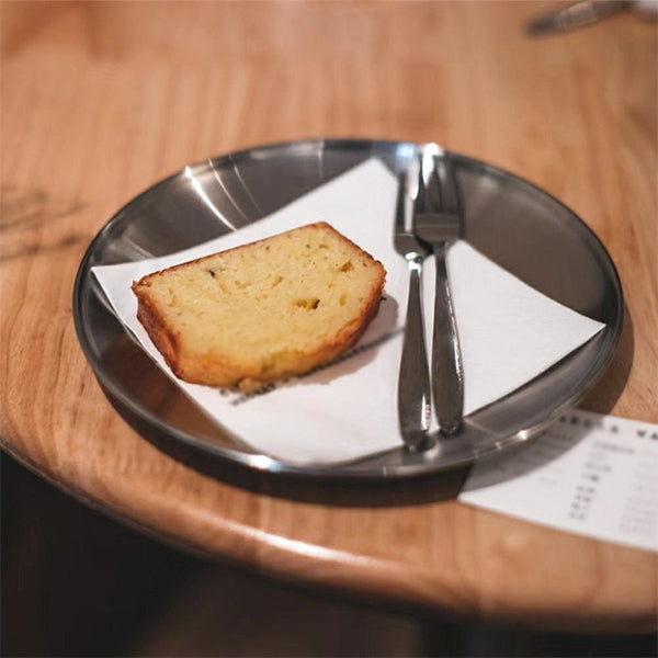 14cm不鏽鋼點心盤