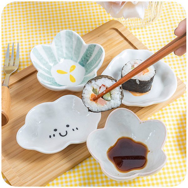 創意造型陶瓷醬料碟