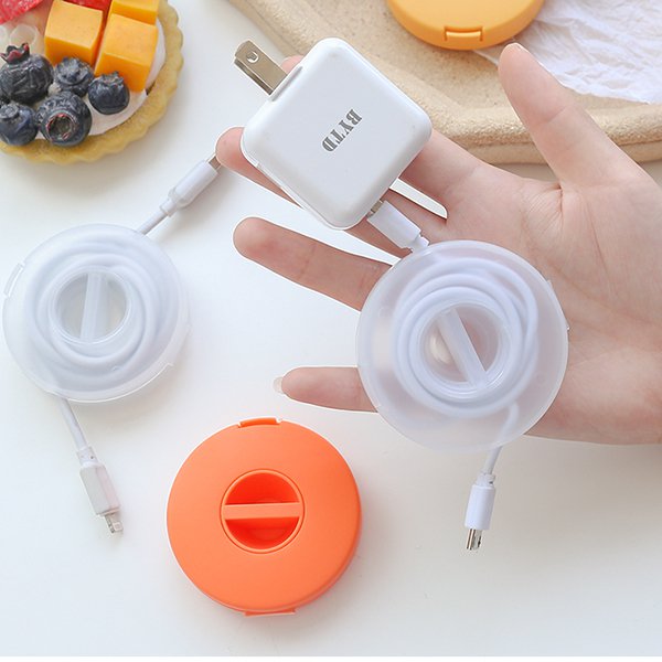 圓形PP捲線收納盒