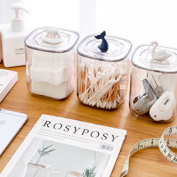 動物造型收納罐