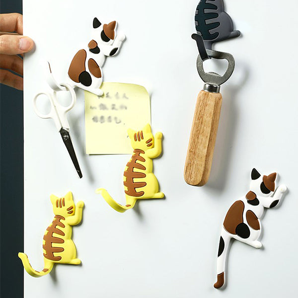 可愛貓咪磁鐵掛鉤