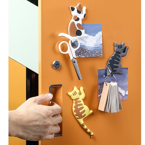 可愛貓咪磁鐵掛鉤