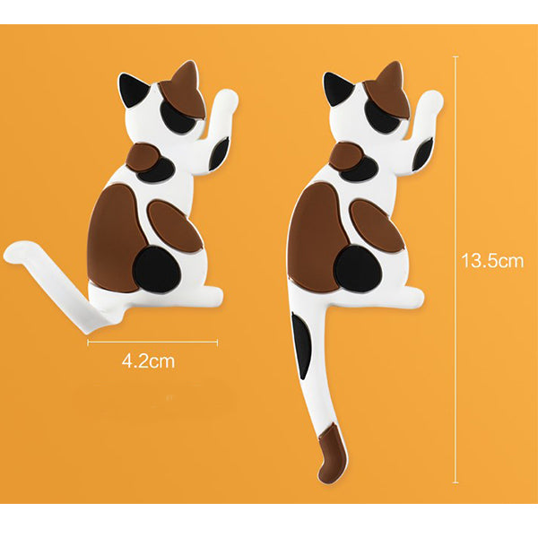 可愛貓咪磁鐵掛鉤