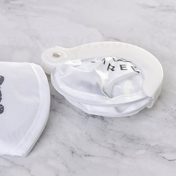 口袋摺疊廣告扇子附把手