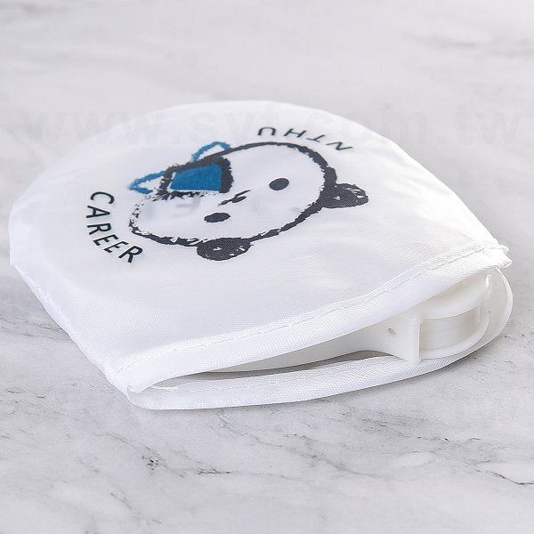 口袋摺疊廣告扇子附把手