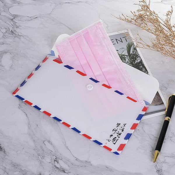 塑料扣口罩收納夾