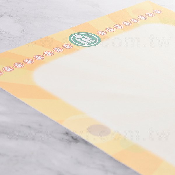 A4直式獎狀製作