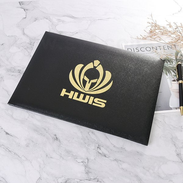 豪華精裝上翻證書夾