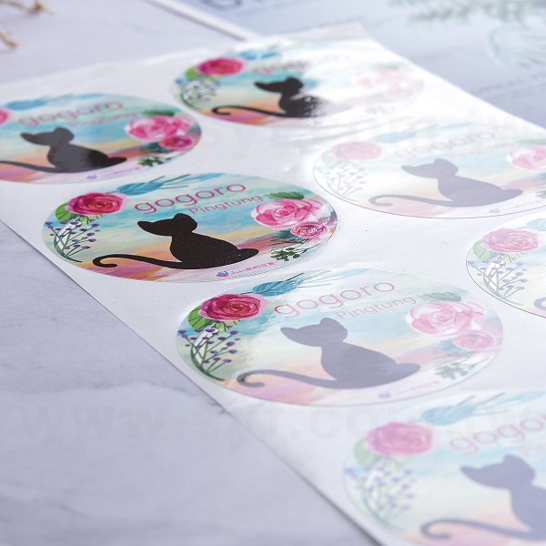 PVC合成(珠光)貼紙