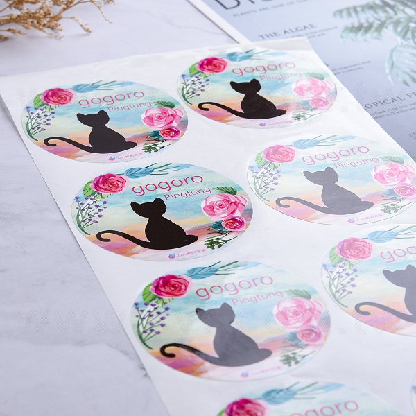 PVC合成(珠光)貼紙