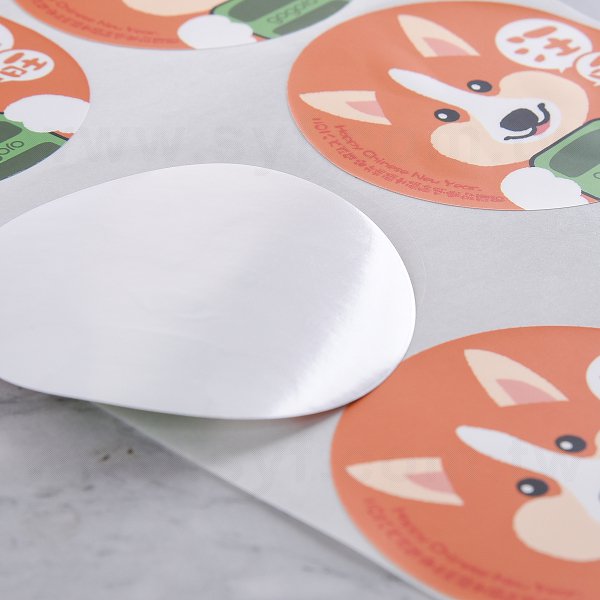 PVC合成(珠光)貼紙