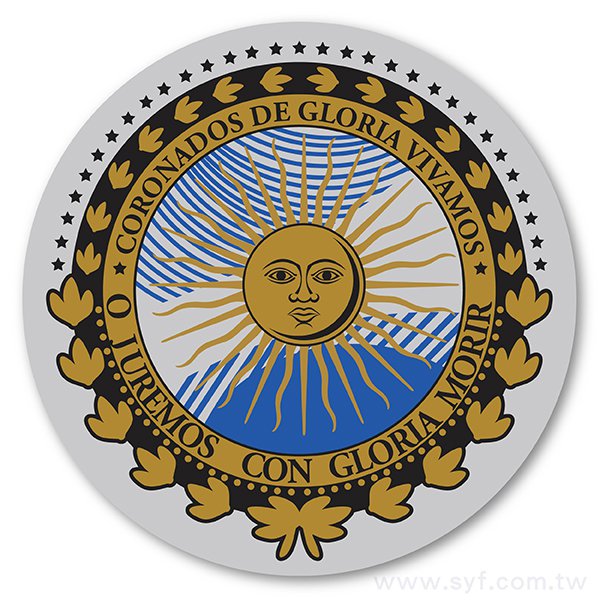 PVC合成(珠光)貼紙