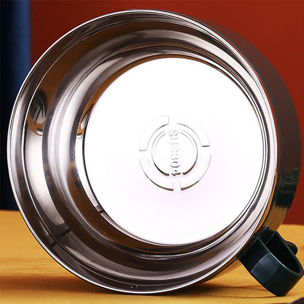 304不鏽鋼可濾水泡麵碗