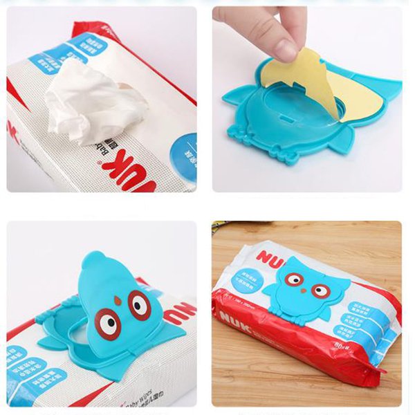 貓頭鷹造型濕紙巾蓋