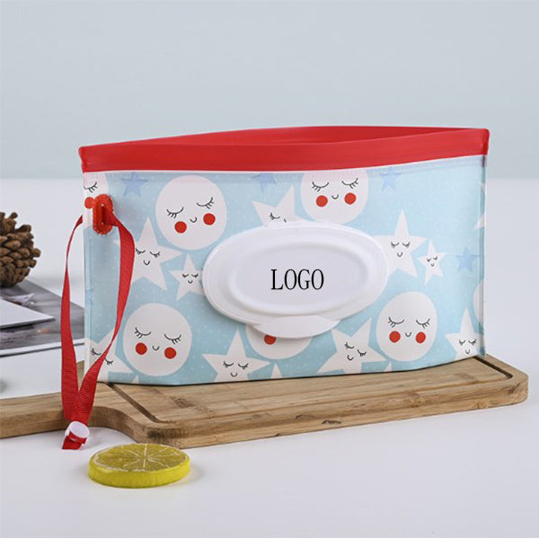 翻蓋式濕紙巾收納袋