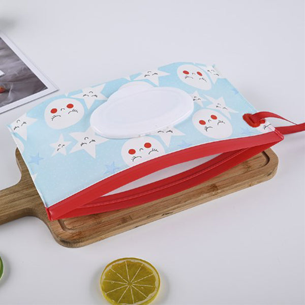 翻蓋式濕紙巾收納袋