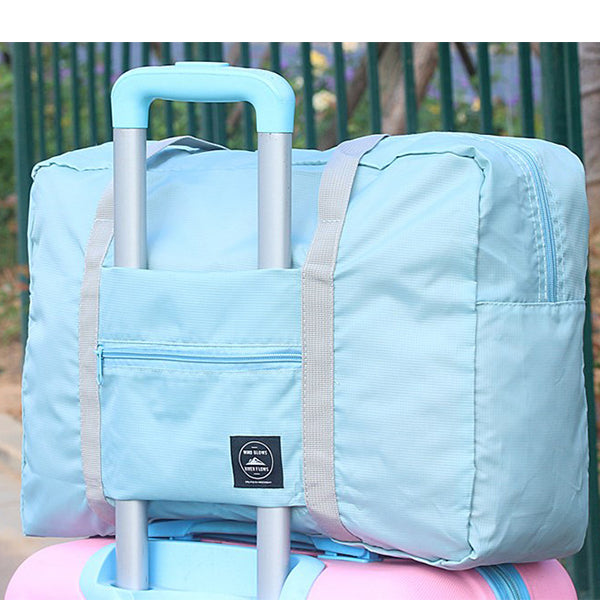 防水尼龍可摺疊旅行袋
