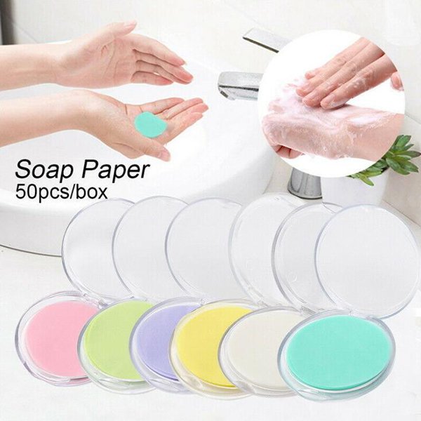 一次性水溶解紙香皂