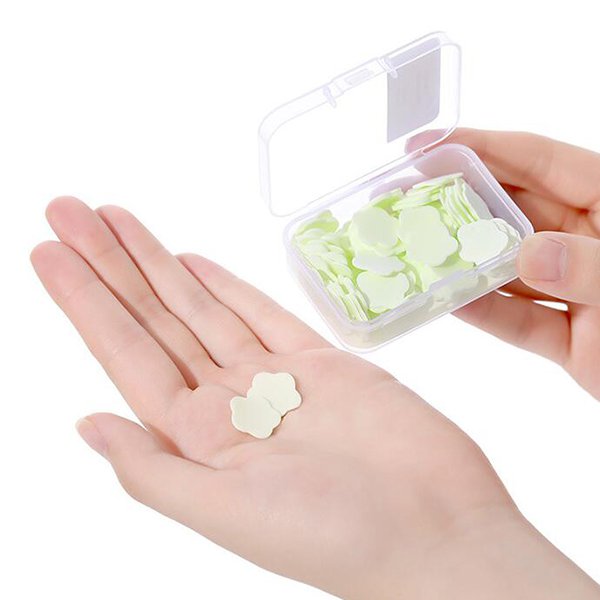 一次性水溶解紙香皂