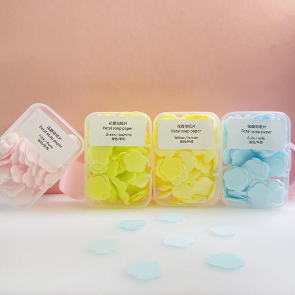 一次性水溶解紙香皂