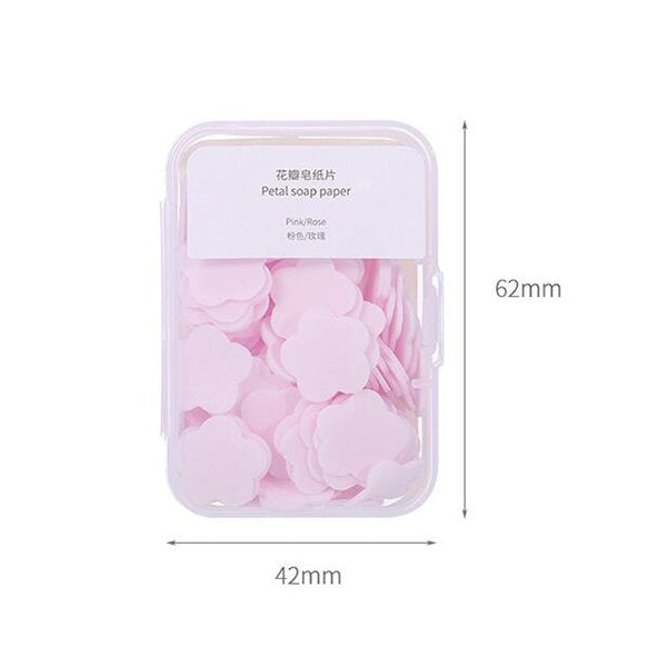 一次性水溶解紙香皂