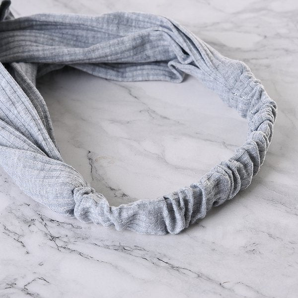 百搭針織髮帶-交叉款