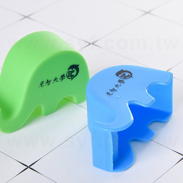 可愛大象塑膠手機架