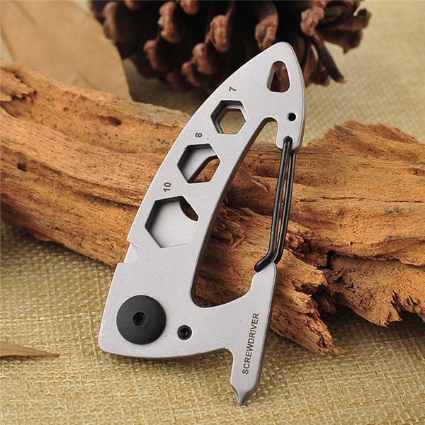 戶外登山扣多功能工具卡