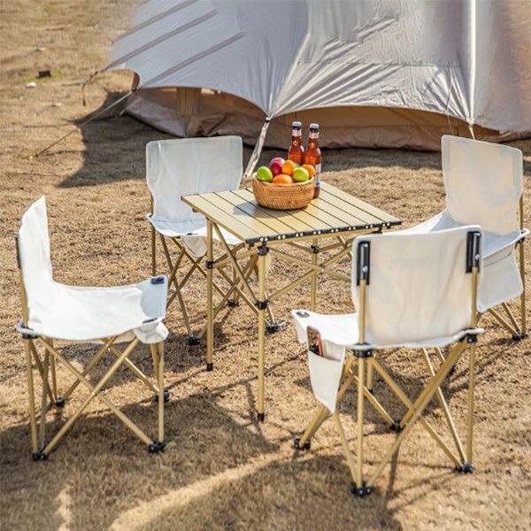 文青偽露營鋁合金摺疊椅