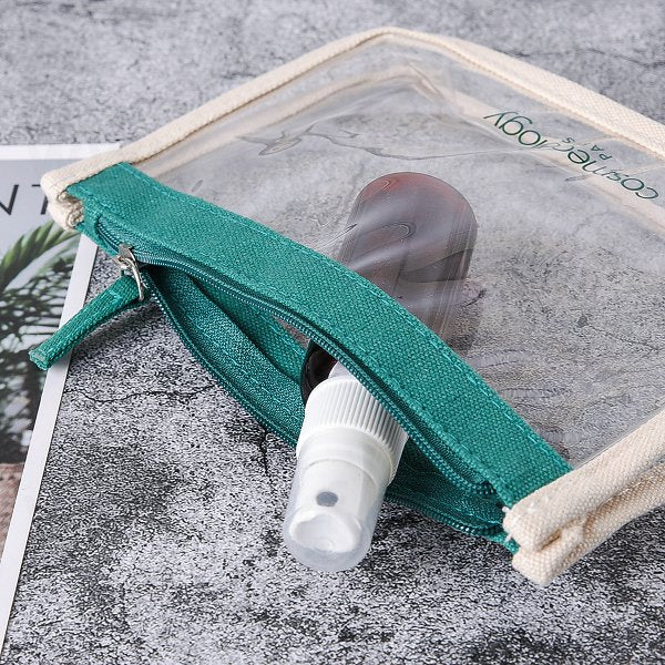 簡約風透明化妝包