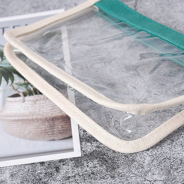 簡約風透明化妝包