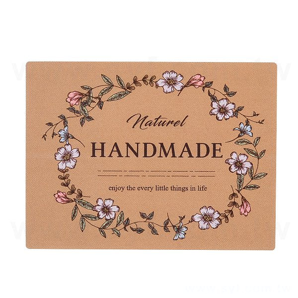 方形超黏銅版貼紙