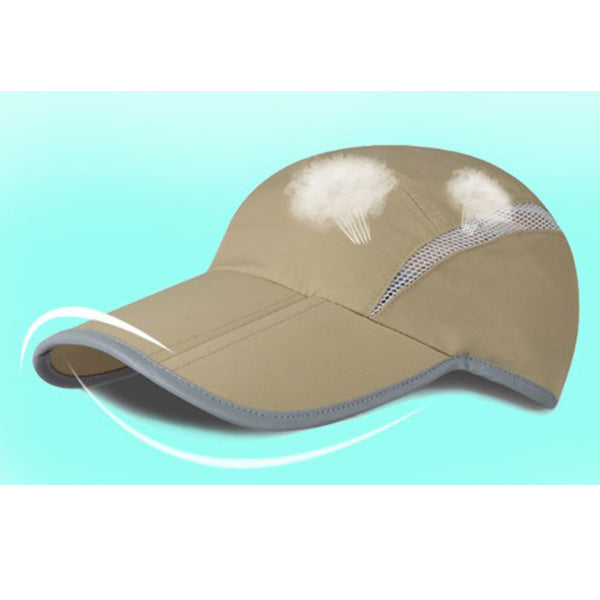 防曬透氣可摺疊棒球帽