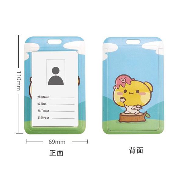 ABS塑料殼單層識別證套