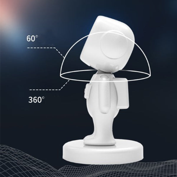 太空人造型磁性車用手機架