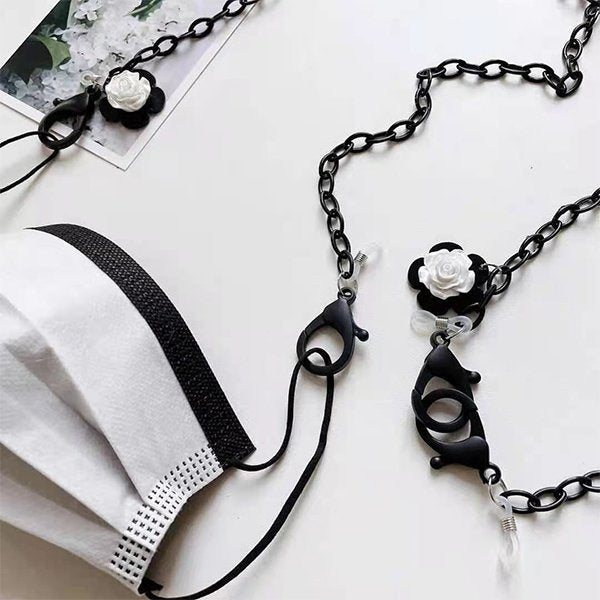 山茶花口罩掛繩