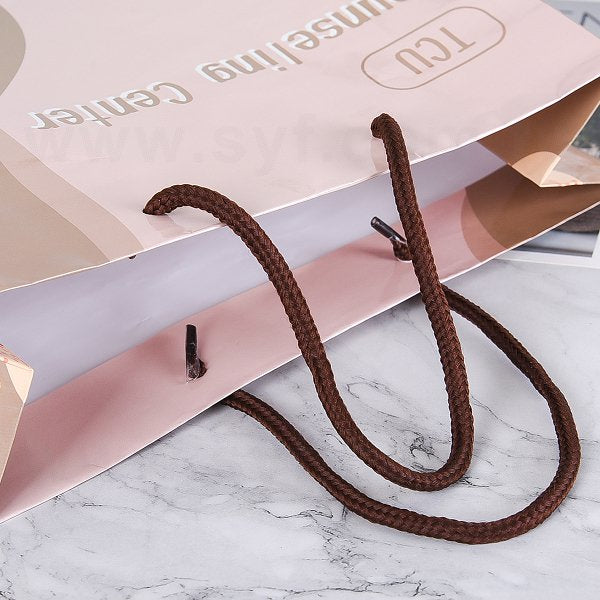 150P銅西紙袋-W26XH40.5XD10單面彩色印刷-學校專區-慈濟大學(同39GA-0011)