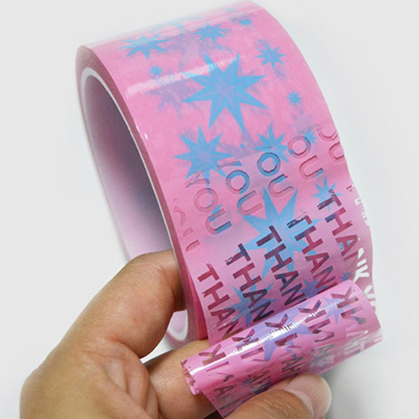 撕開留字防偽膠帶