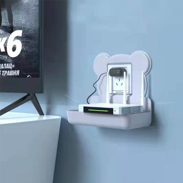 多功能開關插座掛壁收納置物架