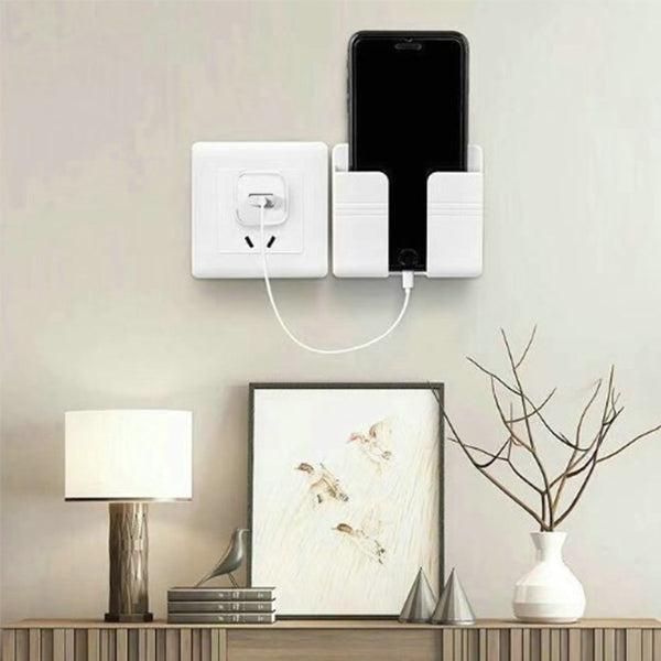 壁掛式多功能手機收納架