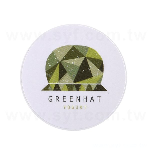 圓形超黏銅版貼紙