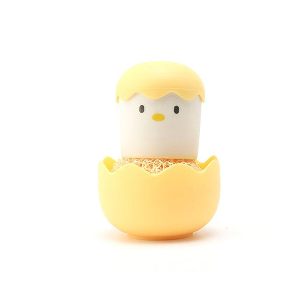 蛋殼雞造型菜瓜布清潔刷