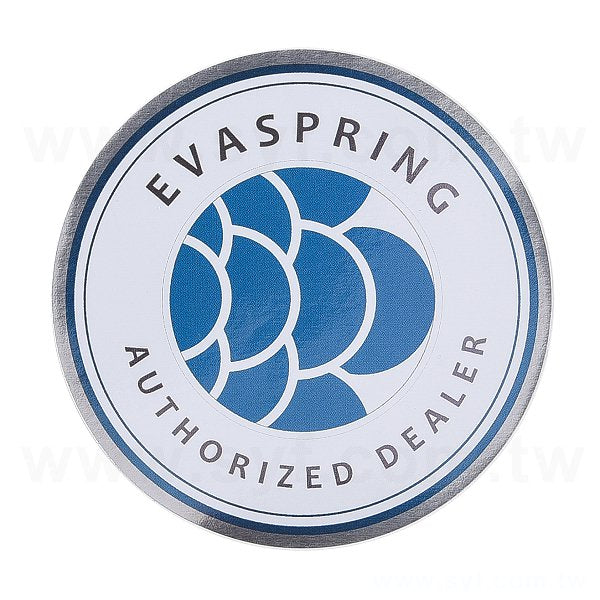 圓形超黏銅版貼紙