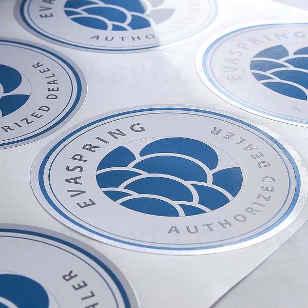 圓形超黏銅版貼紙