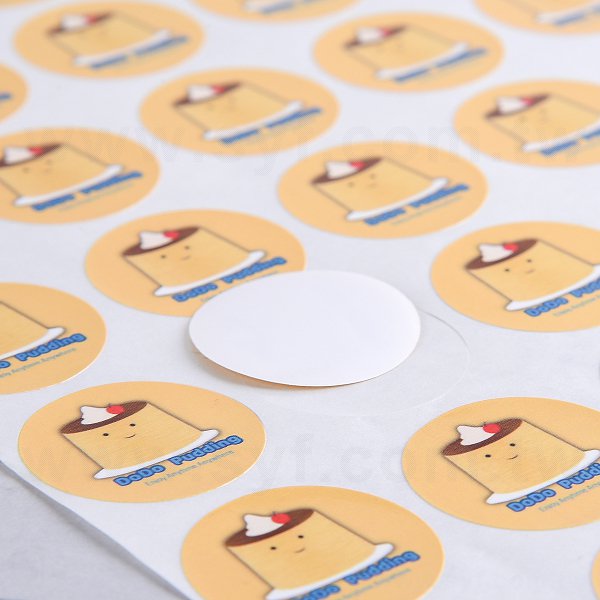 圓形超黏銅版貼紙