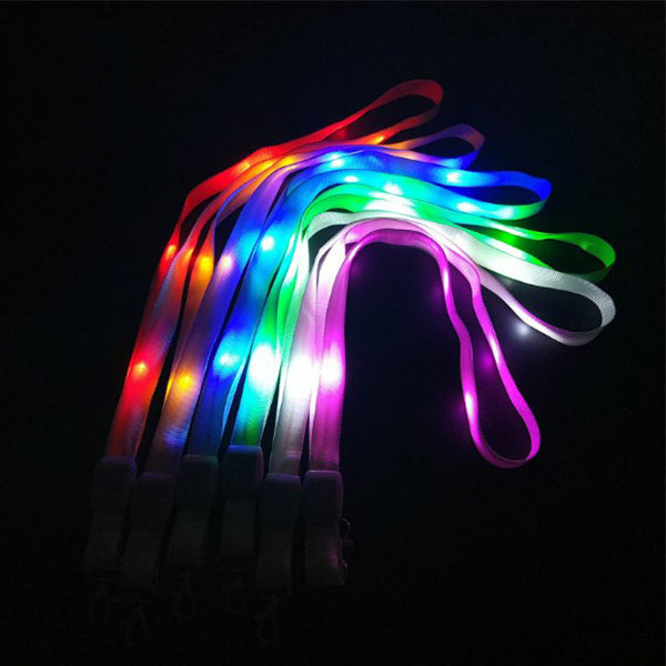 LED尼龍發光龍蝦釦識別證帶