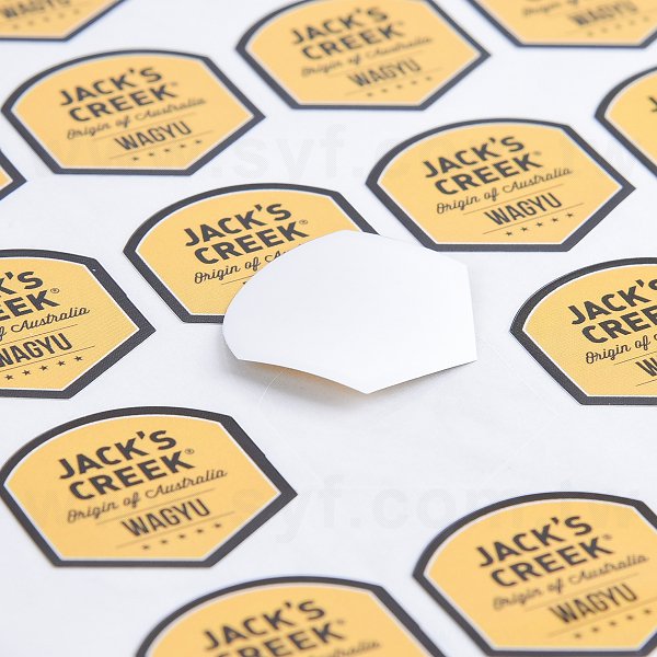 特殊造型銅版貼紙