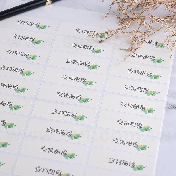 方形超黏銅版貼紙